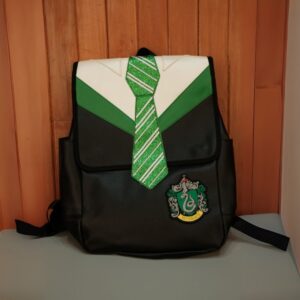 Mochila Slytherin Corbata