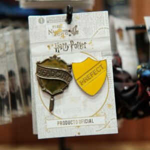 Pin Escudo doble Prefect Hufflepuff
