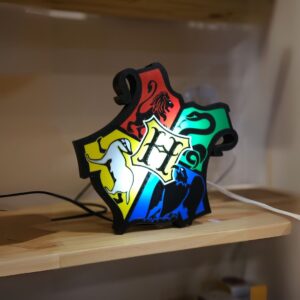 Lámpara Escudo Hogwarts