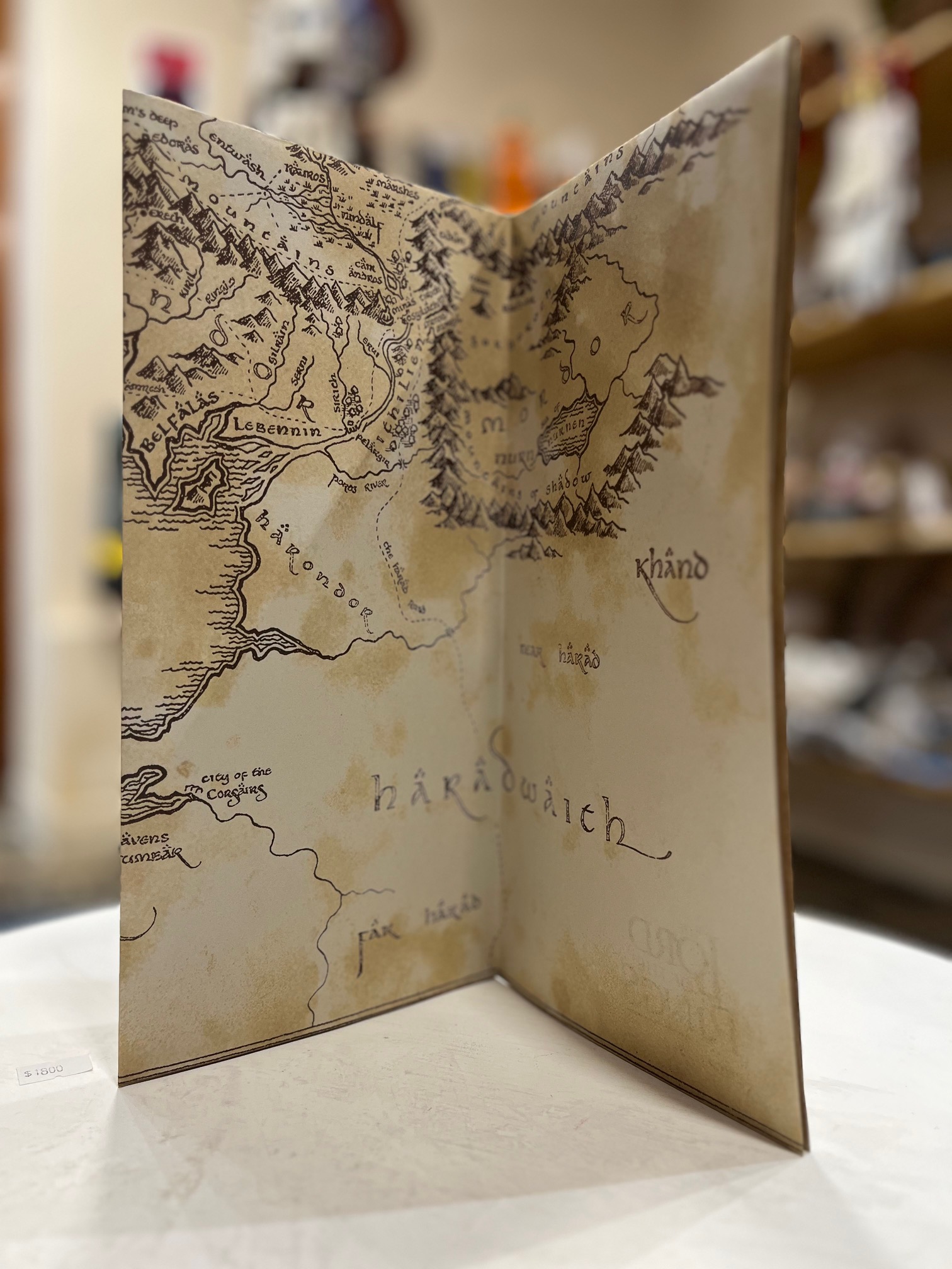 Mapa de la Tierra Media en El Señor de los Anillos - Imagen 6