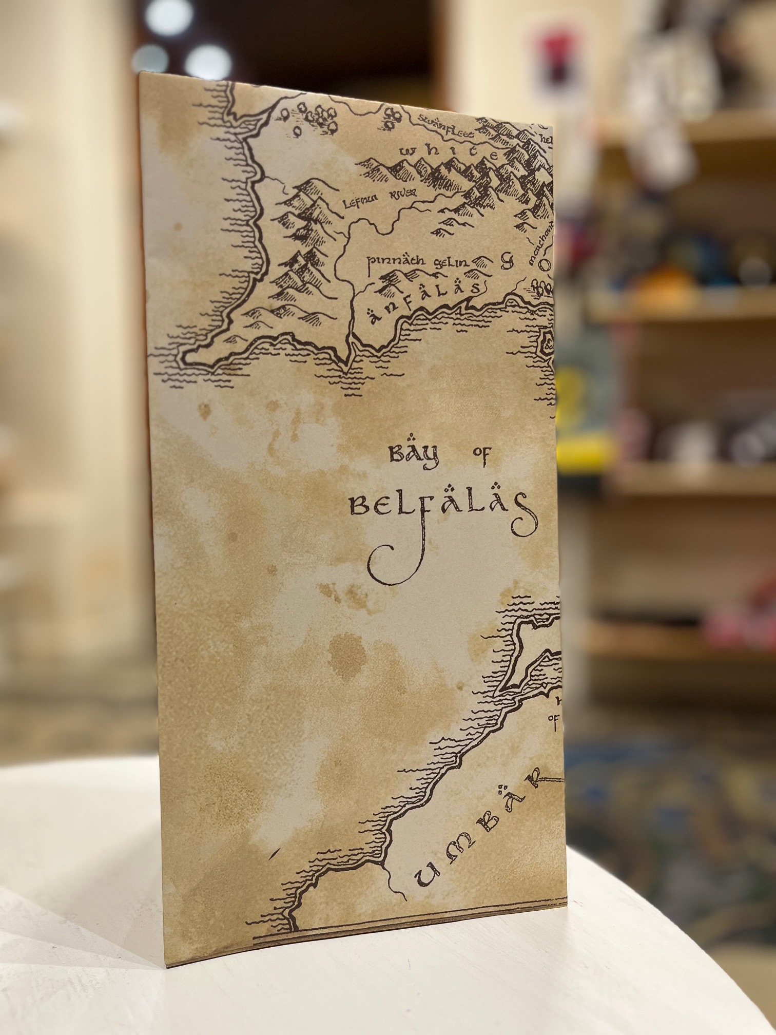 Mapa de la Tierra Media en El Señor de los Anillos - Imagen 3