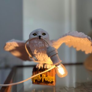 Lampara hedwig velador harry potter