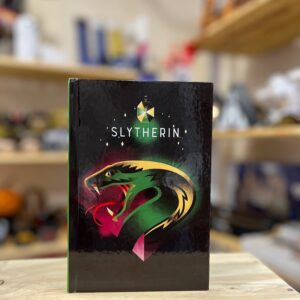 Cuaderno Tapa Dura Slytherin Harry Potter
