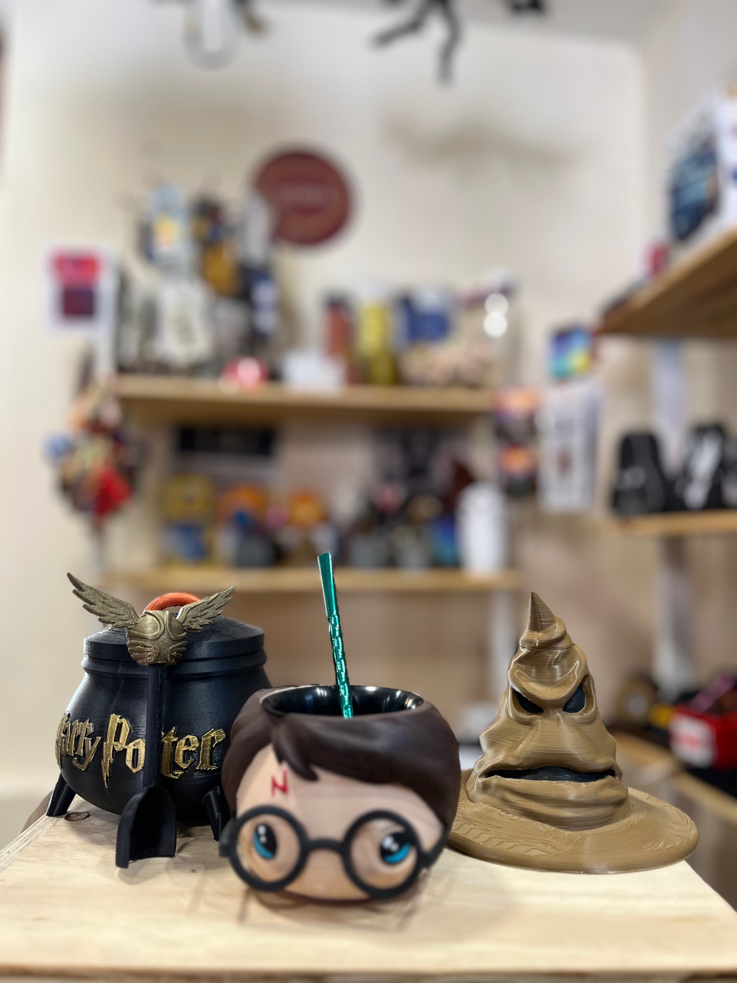 Set de Mate completo 3D harry potter