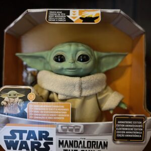 Grogu Baby Yoda de la serie The Mandalorian,licencia oficial de Star Wars – Disney.