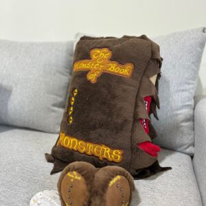 Almohadon y Orejeras Monster Book de Harry Potter
