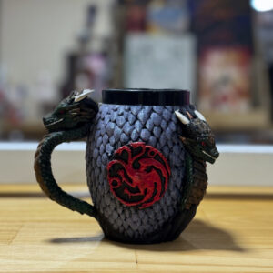 Taza 3d de La Casa del Dragon