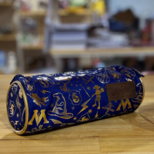 Cartuchera azul Mooving Harry Potter Tubo