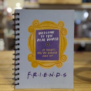 Cuaderno Anillado Friends – Welcome to the Real World